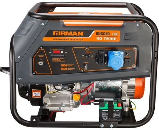 Бензиновый генератор Firman RD7910E2 13 л.с.,5 кВт/5.5 кВт