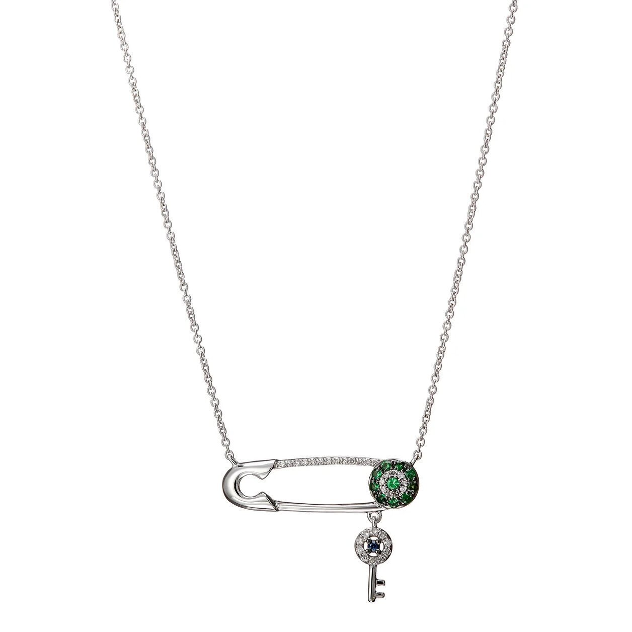 Колье Constella 2943 AS 45см 2,158гр 0,07ct. купить,NaN