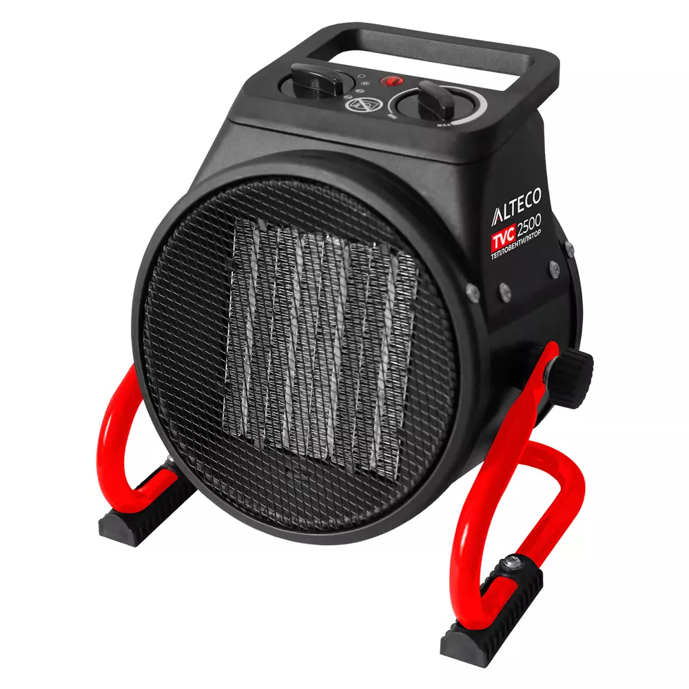 Тепловентилятор Alteco TVC-2500 2кВт Black