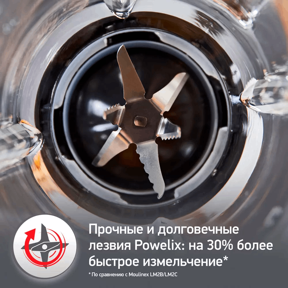 Стационарный блендер Moulinex LM 871D10 Silver