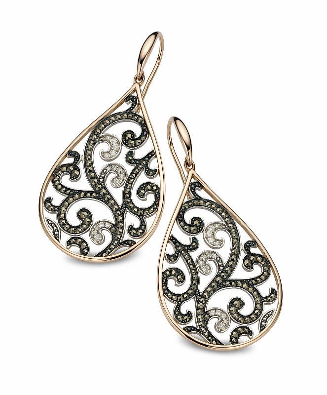 Серьги Tirisi 3584 tir 7,328гр 0,2ct 1,73ct. купить,NaN