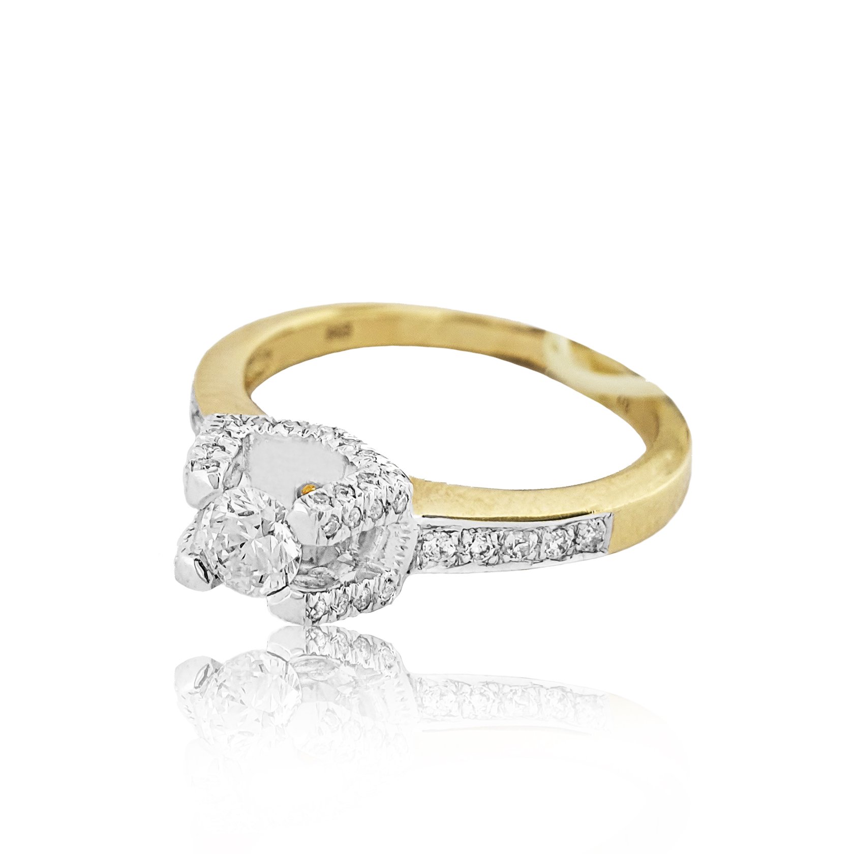 Кольцо Goldos MU006R 18р 4,3гр 0,65ct. купить,NaN