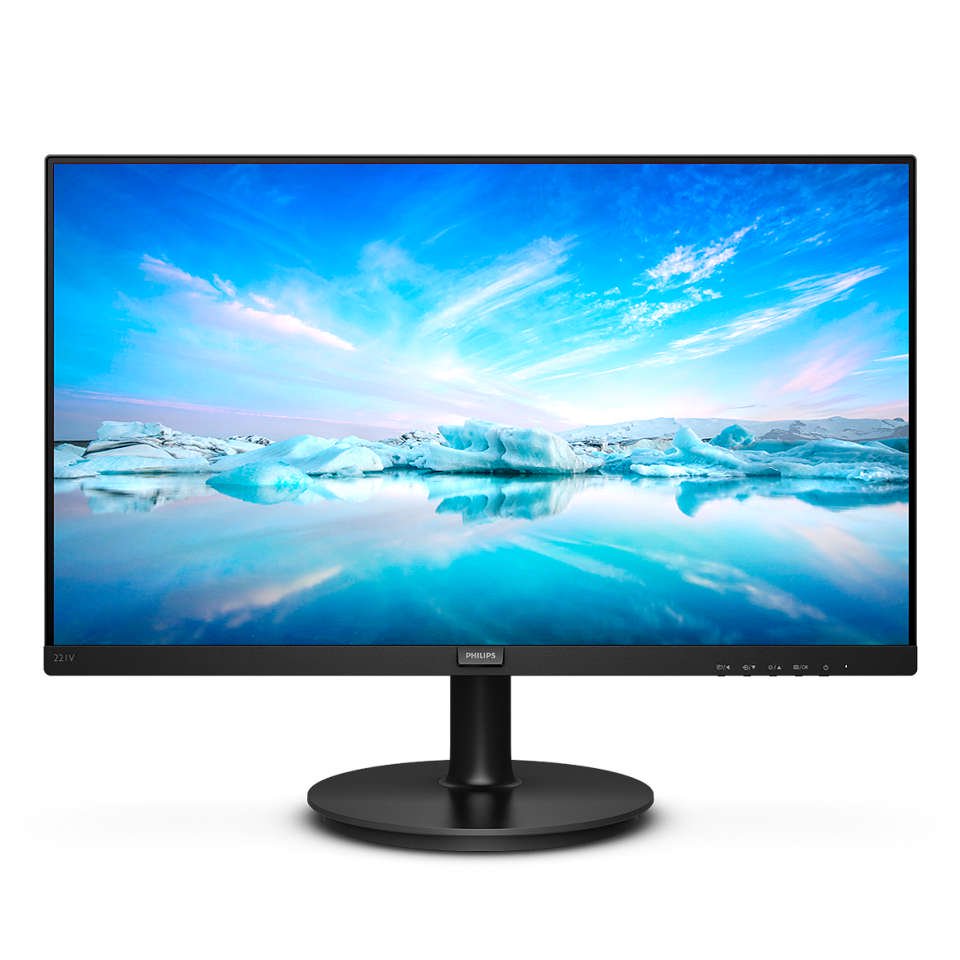 Монитор Philips 221V8 21.5" черный