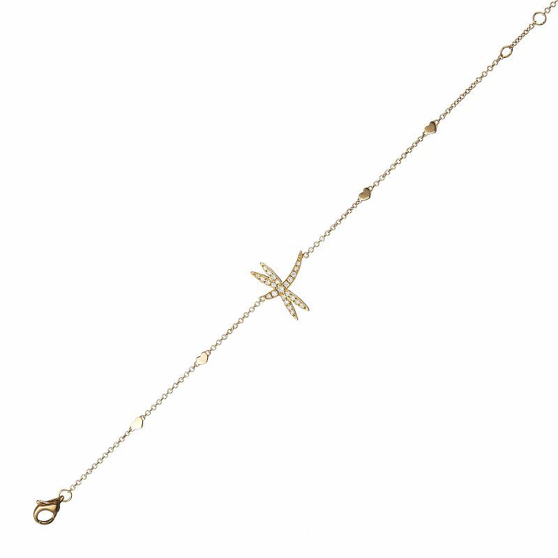 Браслет Casato 1130 cas 18р 2,99гр 0,23ct. купить,NaN