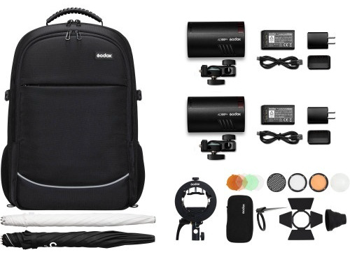 Комплект импульсивного света Godox E Series E300 Studio Flash Kit купить,NaN