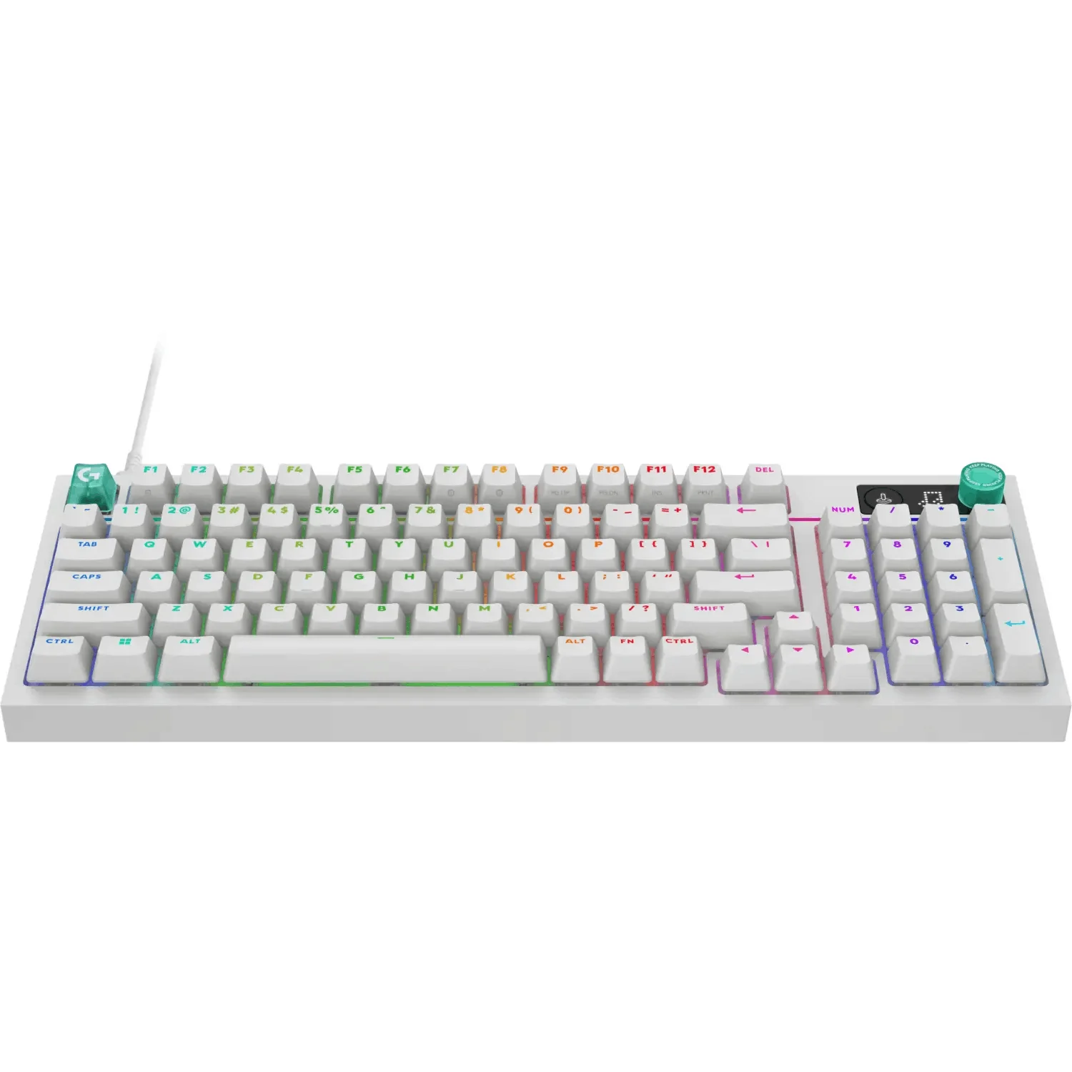 Клавиатура игровая Logitech G316 X 98  White
