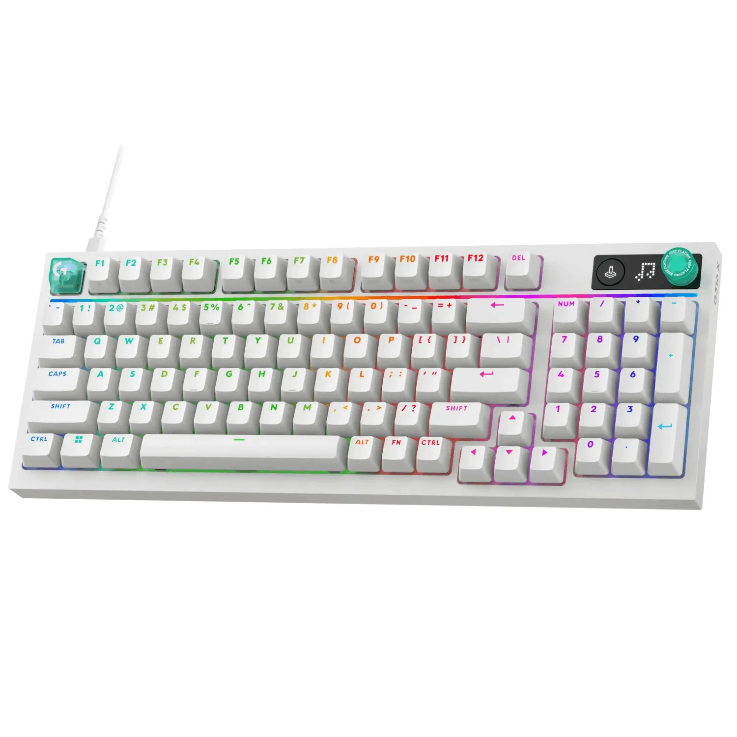 Клавиатура игровая Logitech G316 X 98 White - ForteMarket Клавиатура игровая Logitech G316 X 98 White купить,45990