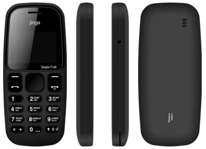 Телефон Jinga Simple F140 Black купить,NaN