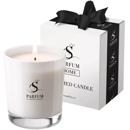 Свеча парфюмированная S-PARFUM Green tea & Bergamot KZ