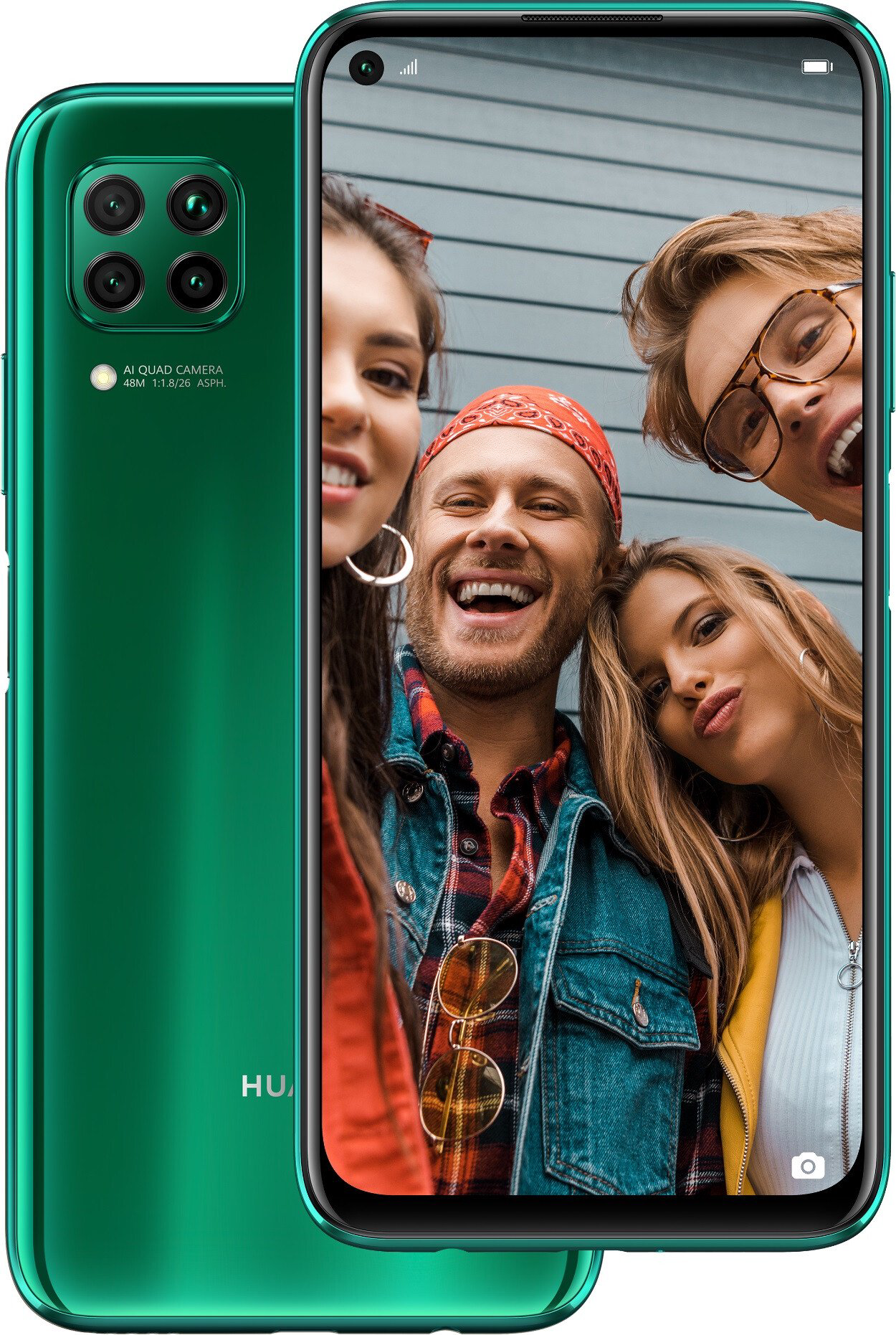 Смартфон Huawei P40 lite 128Gb Crush Green купить,NaN