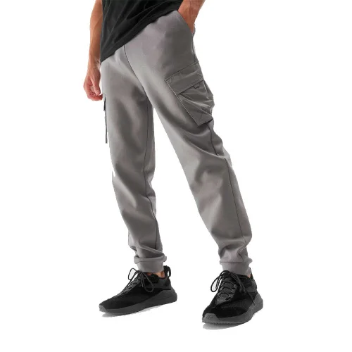 Брюки мужские 4F Sportstyle 4FAW23TTROM446-25S серые L купить,NaN