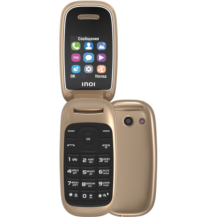 Мобильный телефон Inoi 108R Gold купить,NaN