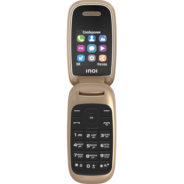 Мобильный телефон Inoi 108R Gold купить,NaN