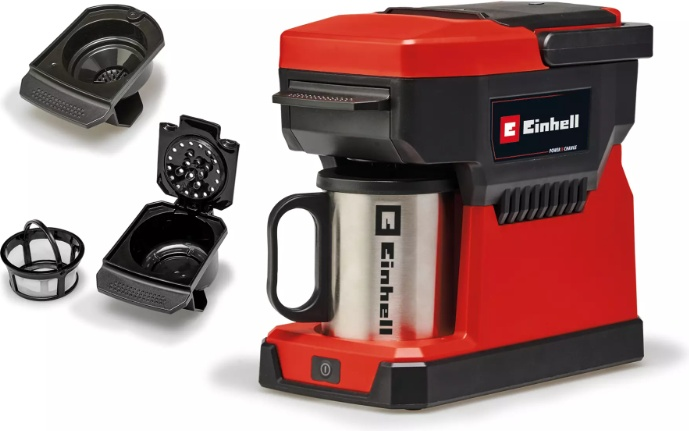 Кофемашина аккумуляторный Einhell TE-CF 18 Li-Solo (4609990)