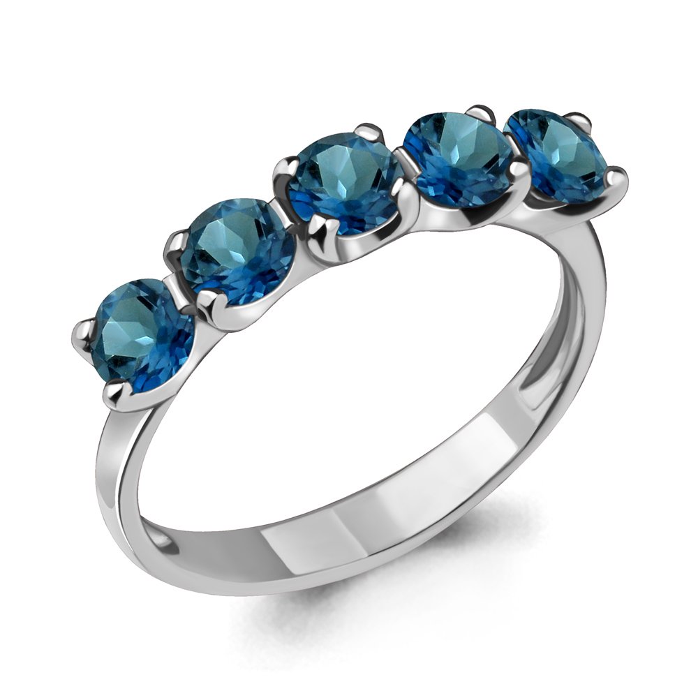 Кольцо Aquamarine 6526008 18р 1,7гр. купить,NaN