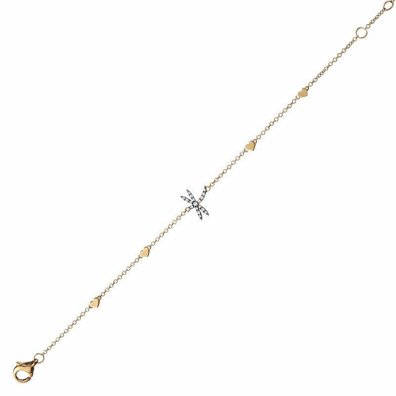 Браслет Casato 1131 cas 2,38гр 0,11ct.