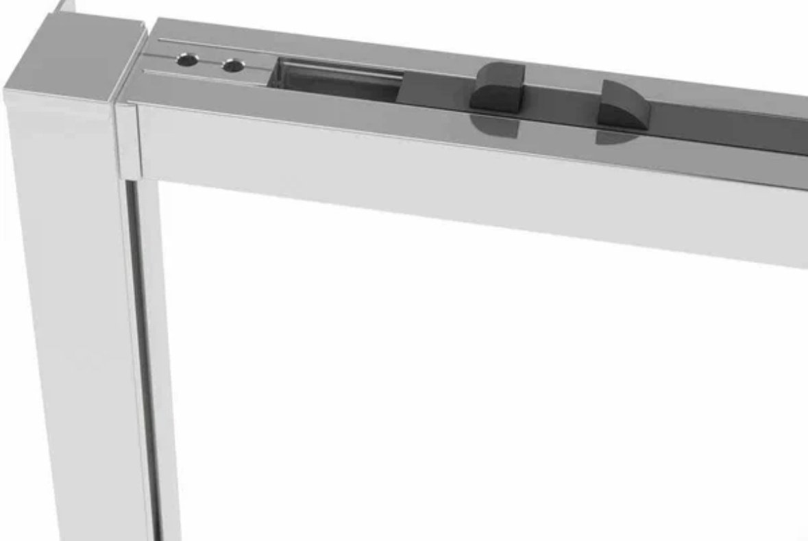 Душевое ограждение KABINKA.KZ двухстенное VSR-1SS9010CL, 900х2000 мм