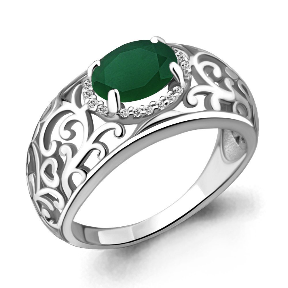 Кольцо Aquamarine6543409А 19р 2,9гр. купить,NaN