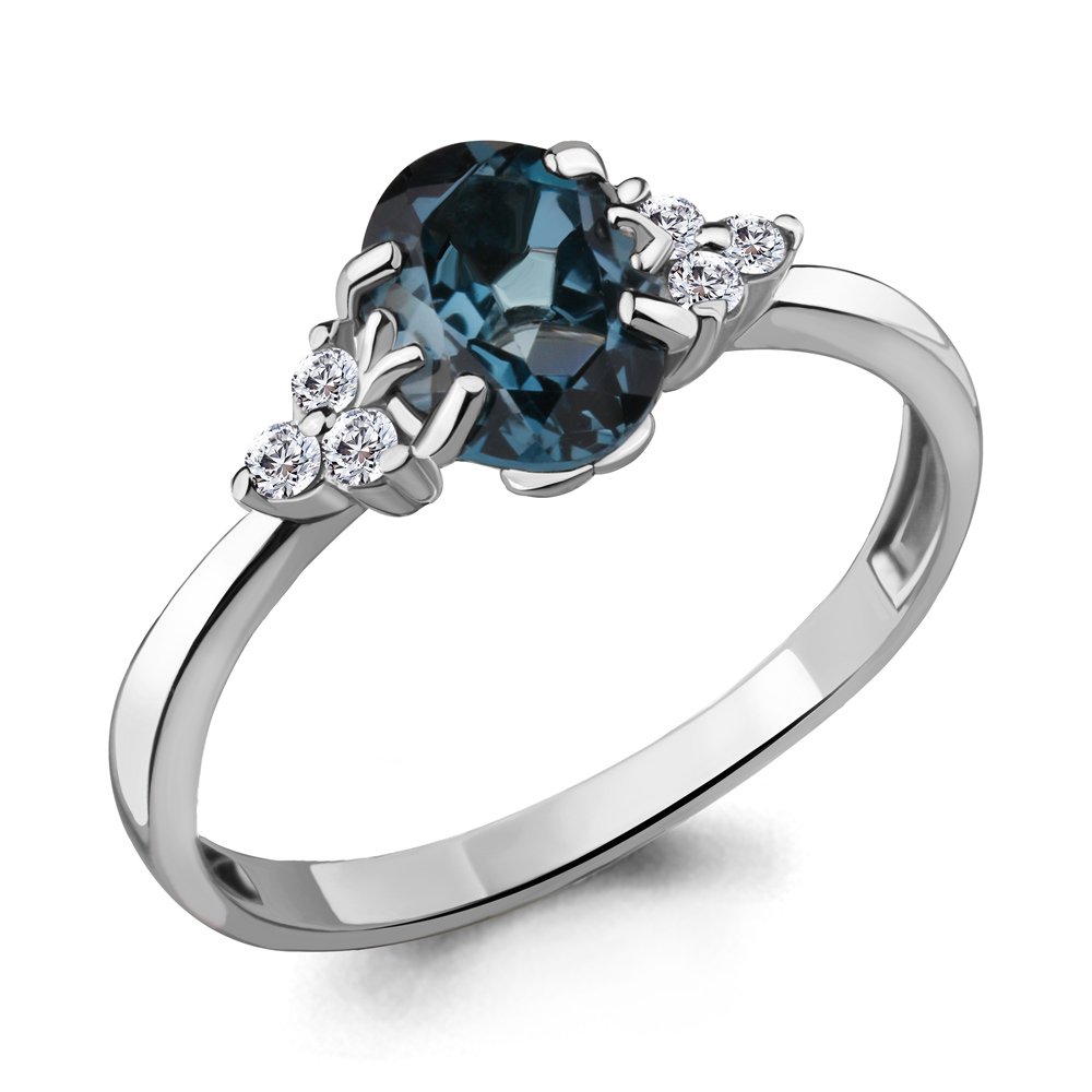 Кольцо Aquamarine 6523508А 16,5р 1,7гр. купить,NaN