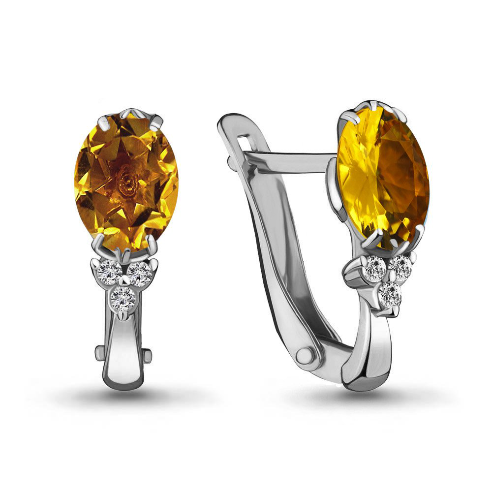 Серьги Aquamarine 4414006А 2,5гр. купить,NaN