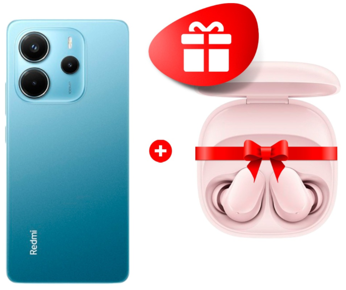 Смартфон Xiaomi Redmi Note 14 4G 8/128Gb Ocean Blue + подарок купить,NaN