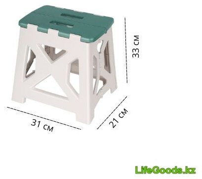 LifeGoods.kz табурет LG51665 зеленый купить,NaN