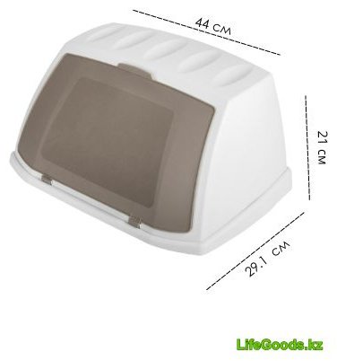 LifeGoods.kz хлебница LG49129, пластик