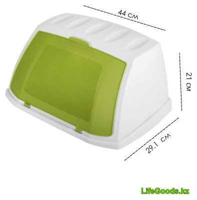 LifeGoods.kz хлебница LG49129, пластик
