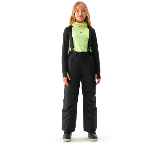 Брюки детские 4F Girl 4FJAW23TFTRF353-21S черные 134 купить,NaN