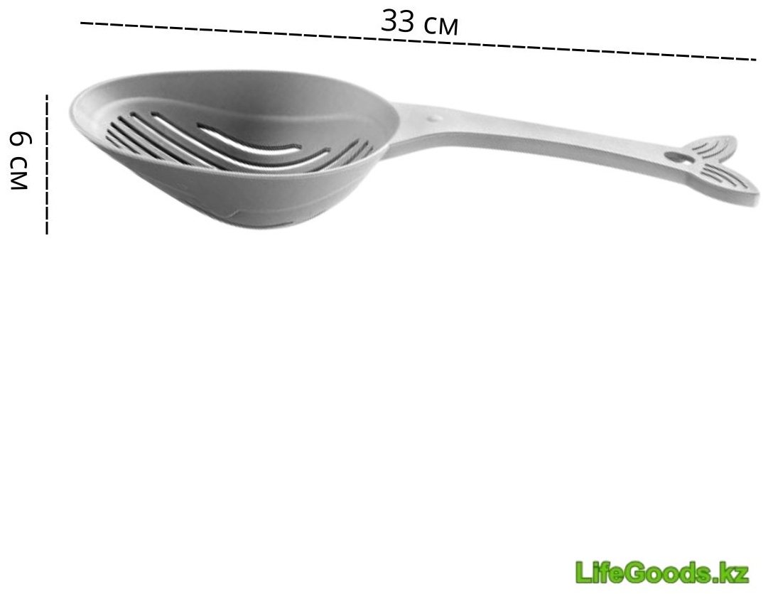 Совок LifeGoods.kz LG50020 с решеткой 33x11 см купить,NaN