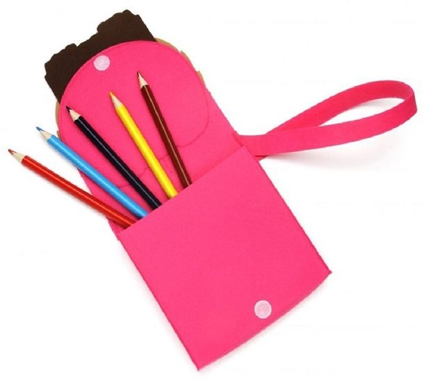 Мини-сумка фетр розовый купить,NaN