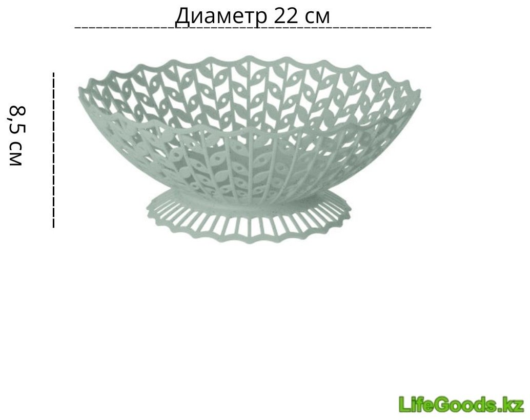 LifeGoods.kz хлебница LG49945, пластик