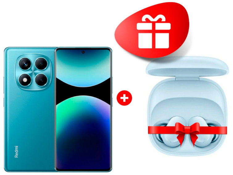 Смартфон Xiaomi Redmi Note 14 Pro 4G 12/512Gb Ocean Blue + подарок купить,245000