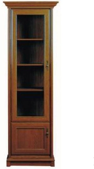 Шкаф-витрина Гербор Соната-25 1DP каштан купить,NaN
