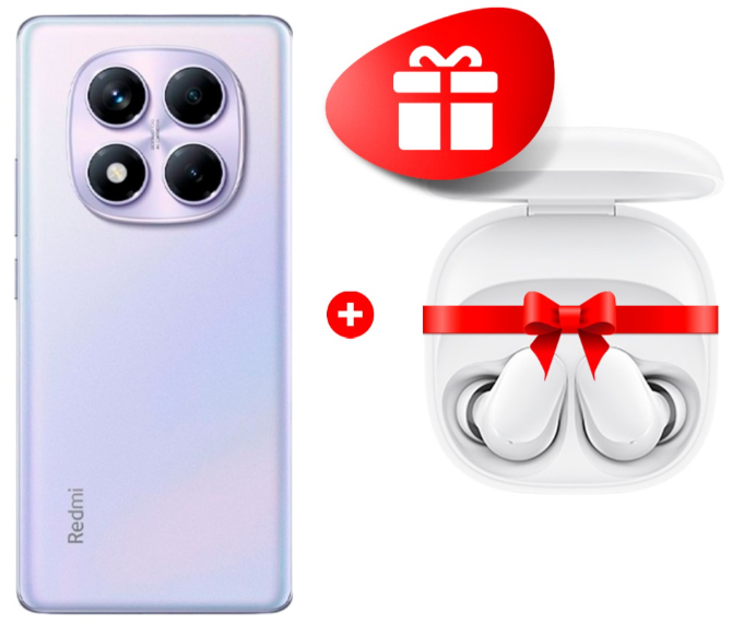 Смартфон Xiaomi Redmi Note 14 Pro 4G 12/512Gb Aurora Purple + подарок купить,NaN
