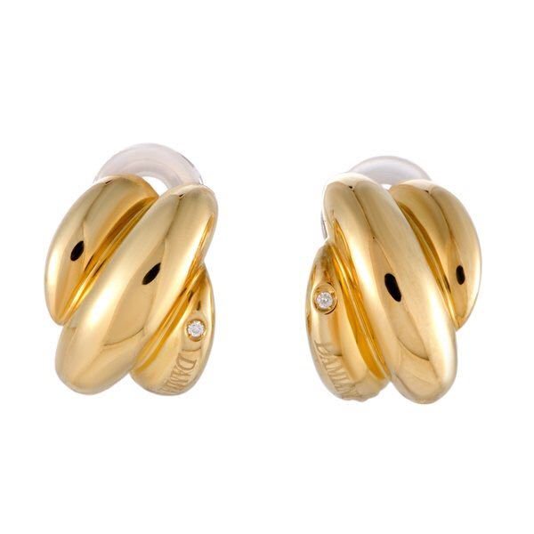 Серьги Damiani 7361 д 6,9гр 0,01ct. купить,NaN