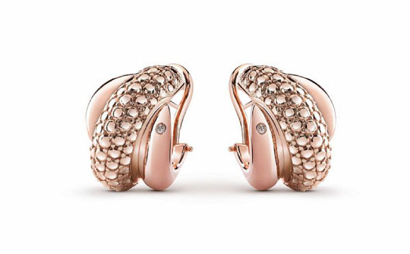 Серьги Damiani 7599 д 11,3гр 9ct 0,01ct. купить,NaN