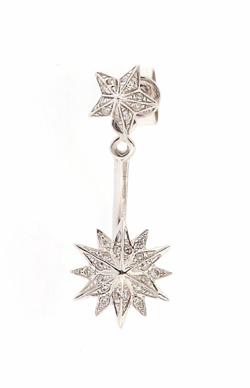 Моносерьга Djula 1214cas/31 2,68гр 0,12ct. купить,NaN