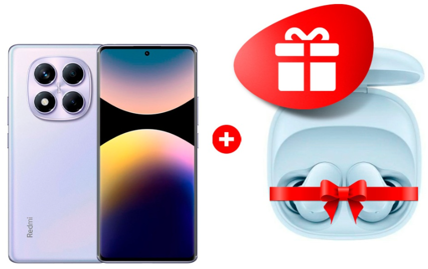 Смартфон Xiaomi Redmi Note 14 Pro 4G 8/256Gb Aurora Purple + подарок купить,NaN