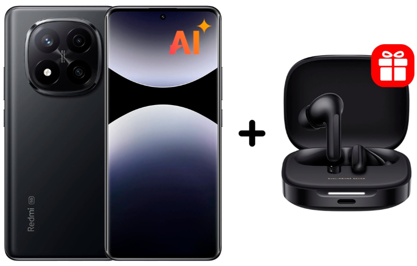 Смартфон Xiaomi Redmi Note 14 Pro+ 5G 12/512Gb Midnight Black + подарок купить,NaN