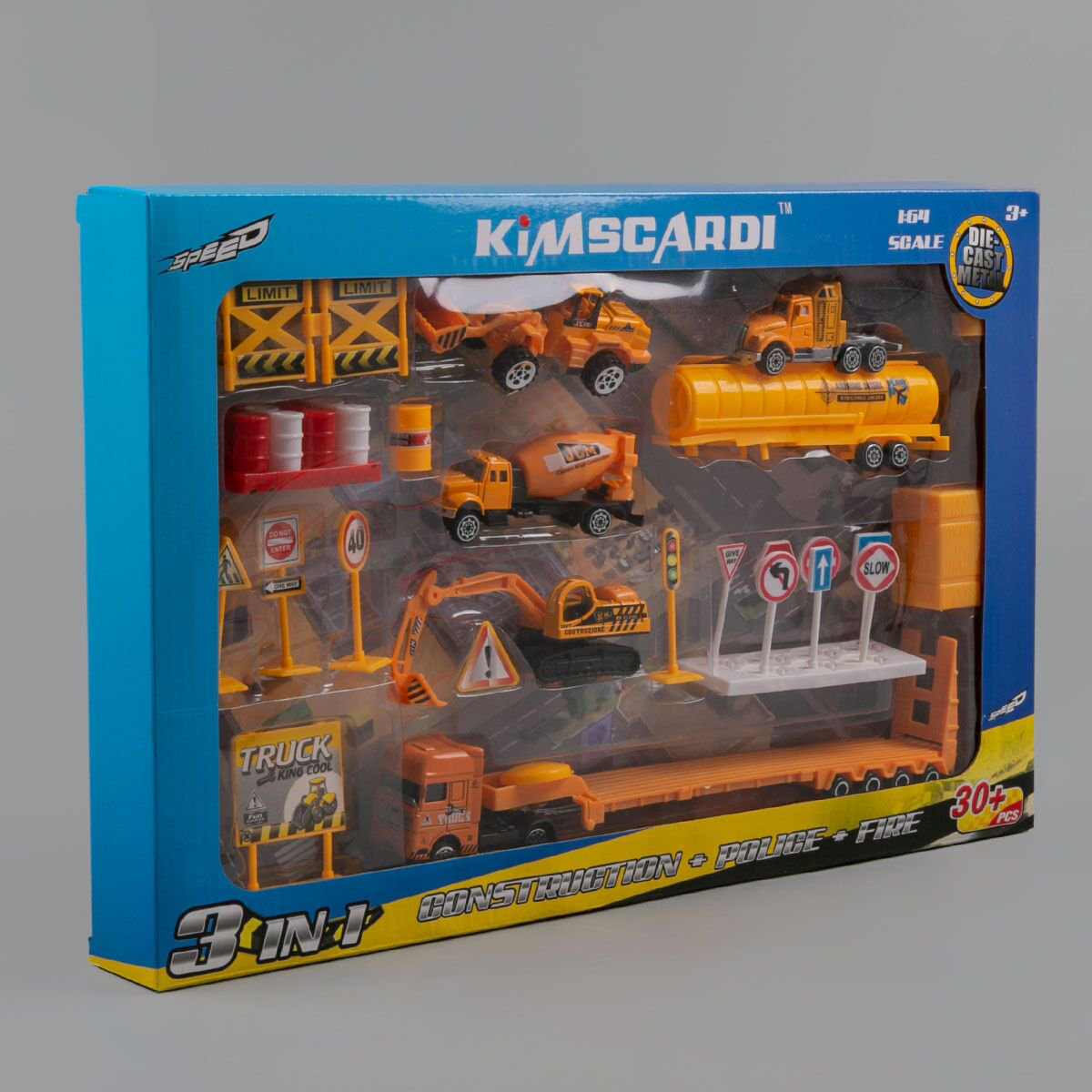 Игровой набор XinYu Дорожные работы 30 предметов D 89622D купить,NaN