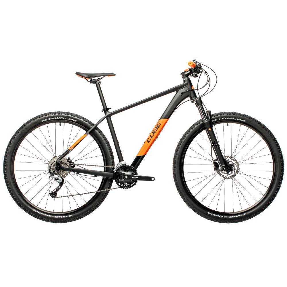 Велосипед Cube Aim SL  2021 XL-21 29" черно-оранжевый купить,NaN