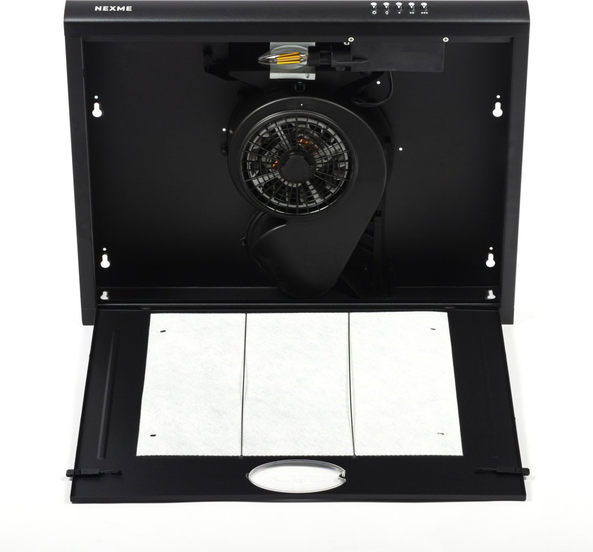 Вытяжка NEXME TC60B черный купить,22990