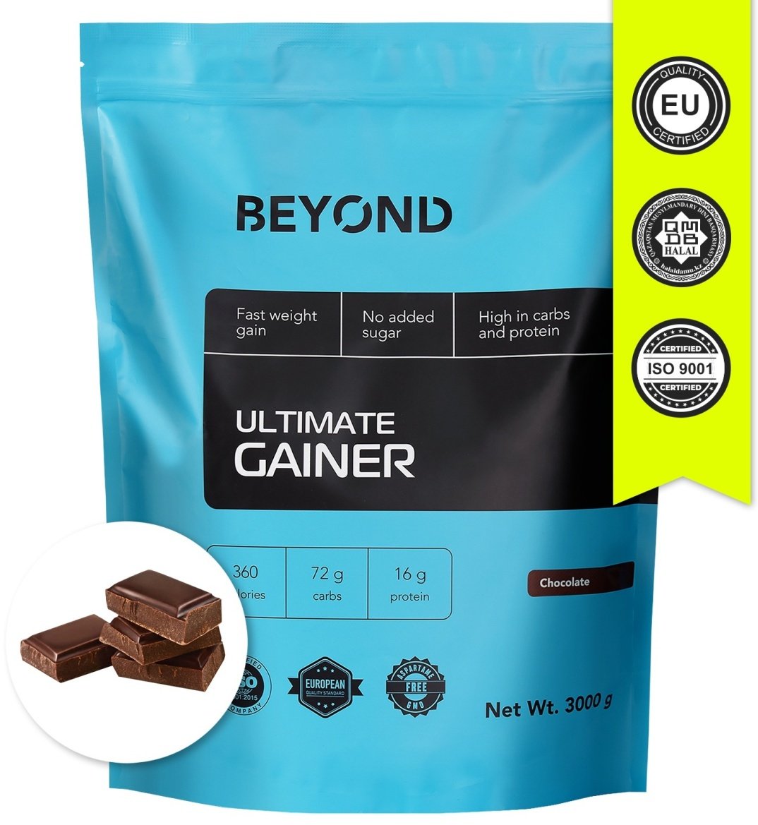 BEYOND Ultimate Gainer Шоколад 1000 г купить,9350