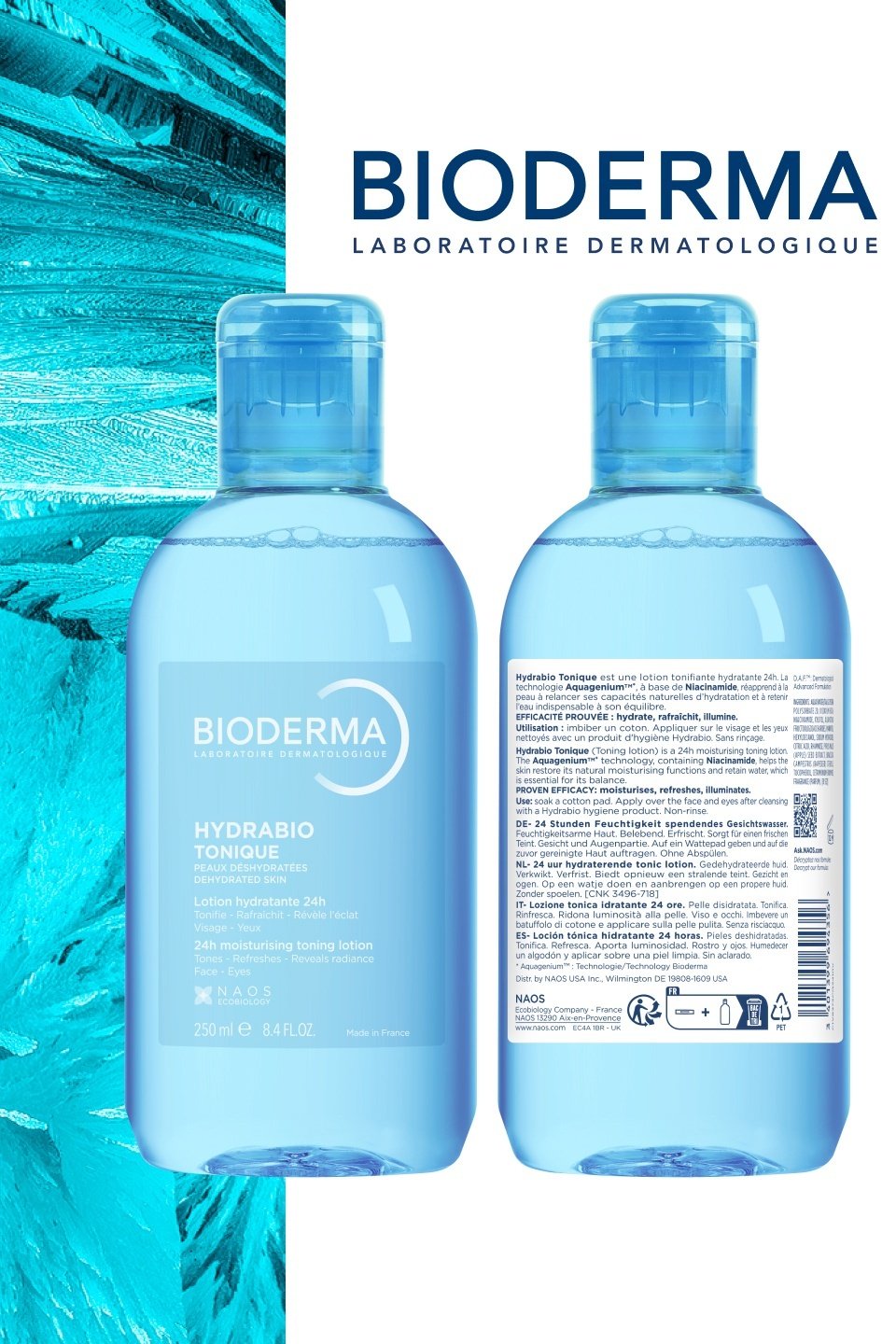 Bioderma тоник Hydrabio Tonique 250 мл