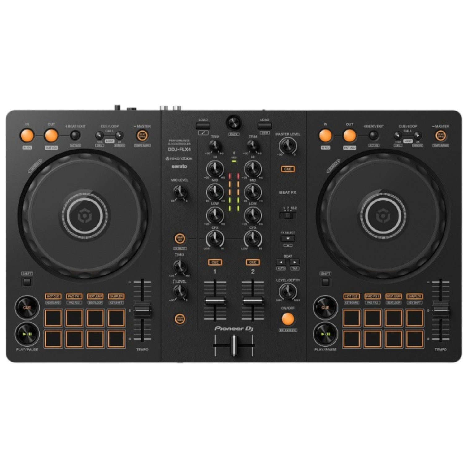 DJ-контроллер Pioneer DJ DDJ-FLX4 купить,NaN