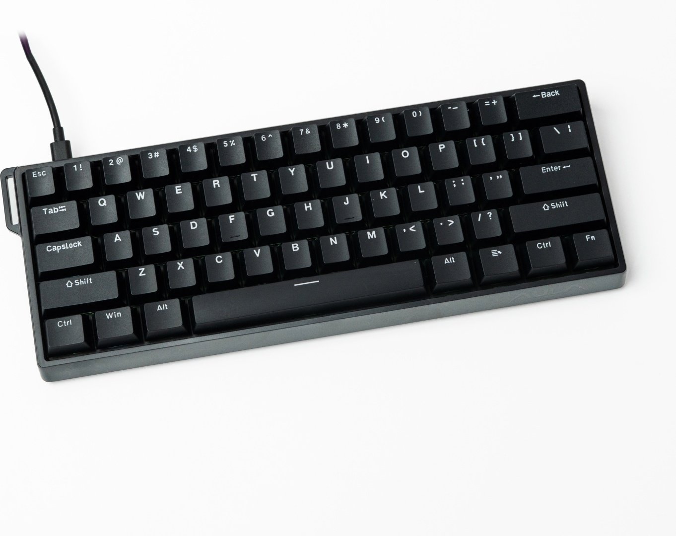 Клавиатура AULA WIN60HE черный купить,NaN