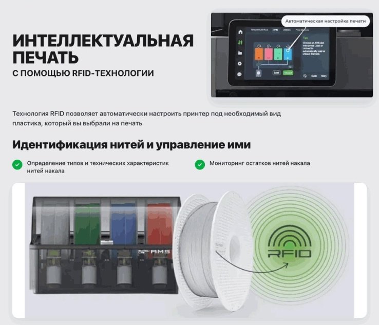 Пластик для 3D-печати Bambu Lab PLA Matte 1.75 мм 1 кг темно-синий