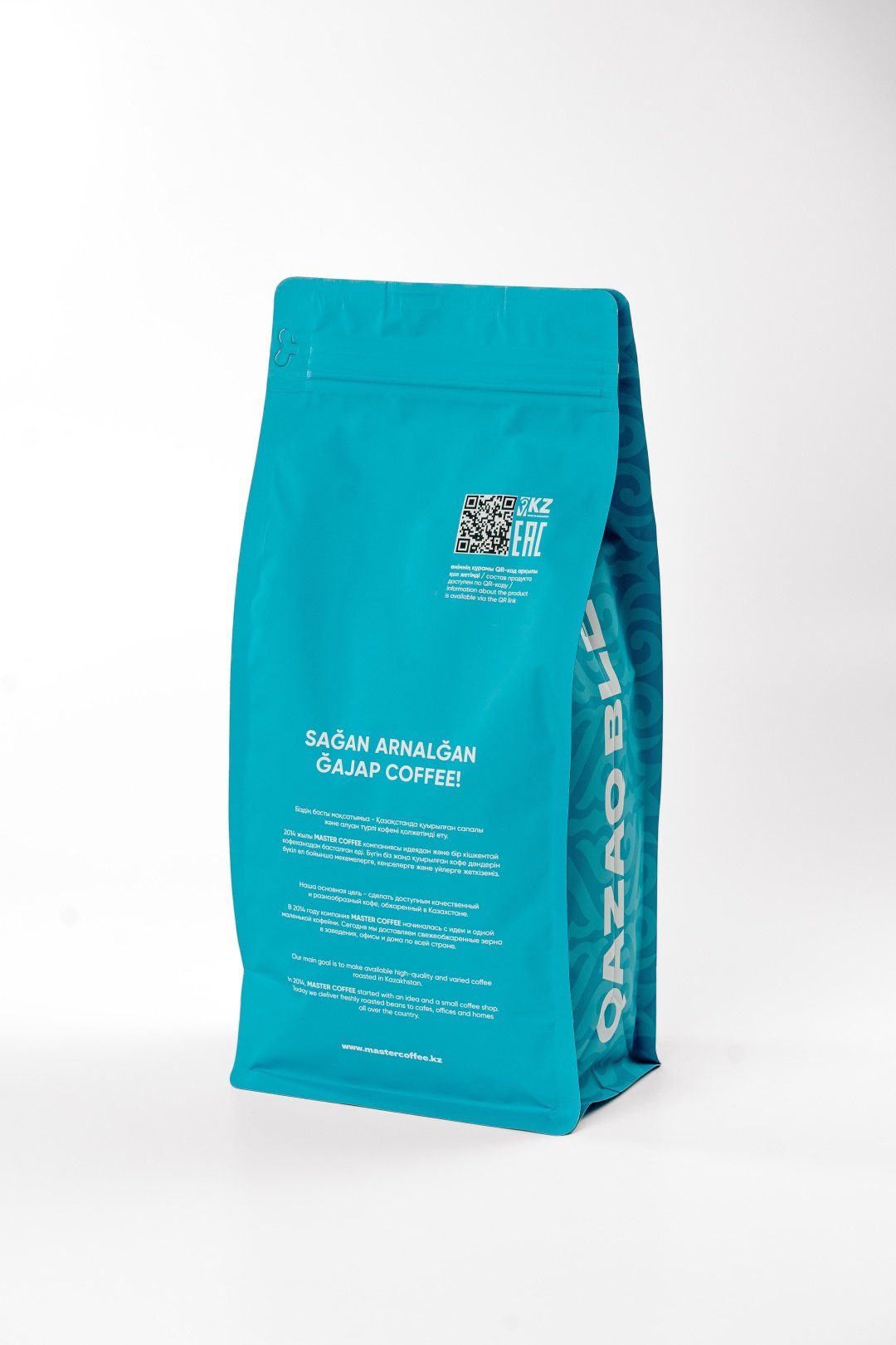 Кофе Master Coffee Qazaq Blend зерновой в пакете 1000 г