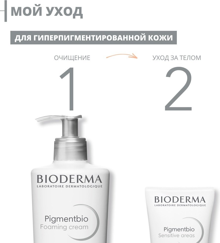 Bioderma Pigmentbio Sensitive Areas крем для тела 75 мл купить,11210